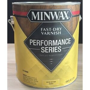1 Gallon Minwax Fast Dry Varnish Performance Series Satin